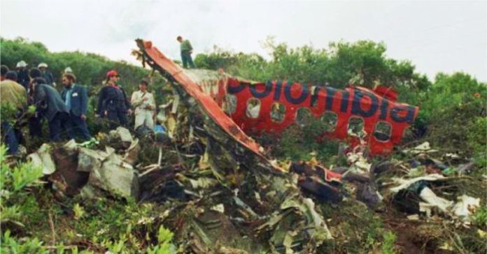 El fatídico día en el que Pablo Escobar hizo explotar un avión con 107 personas a bordo