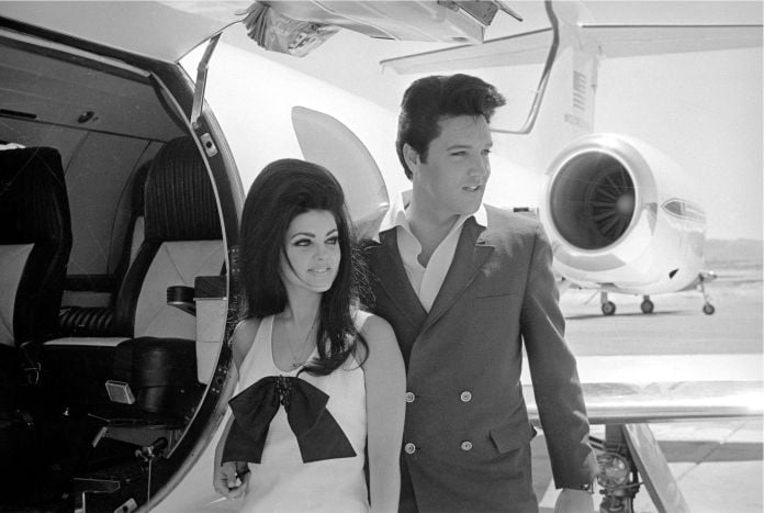 ​​Elvis y Priscilla Presley