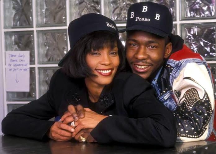 Whitney Houston y Bobby Brown