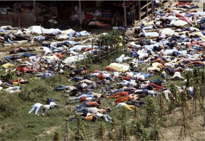 suicidio colectivo de Jonestown
