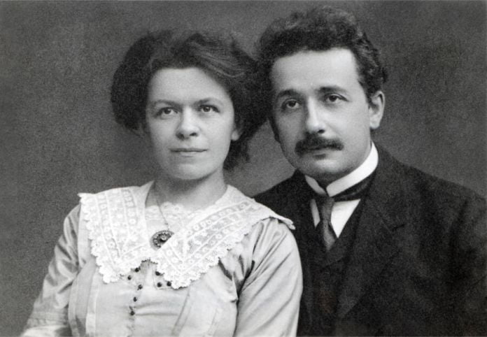 Mileva Marić y Albert Einstein