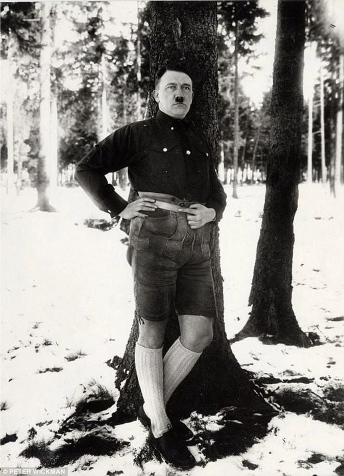 Adolf Hitler prohibió esta foto de sí mismo
