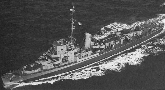 destructor USS Eldridge