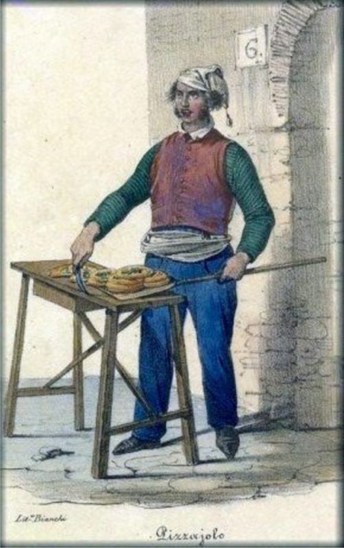 Un pizzaiolo en 1830