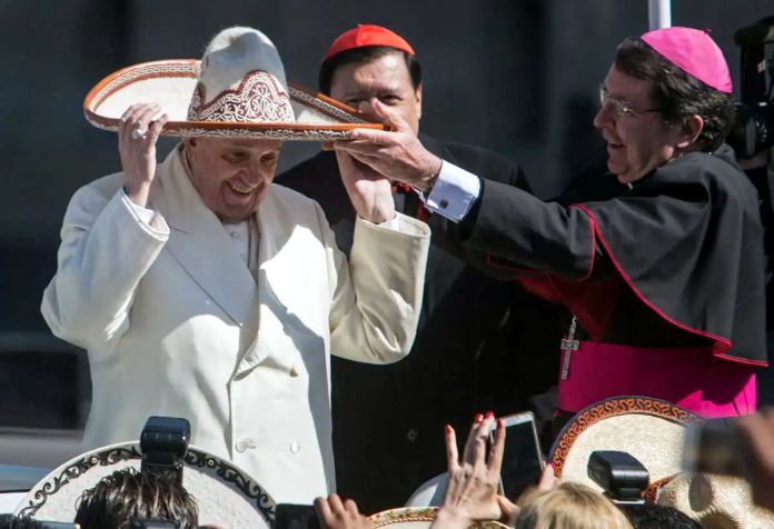 Papa Francisco visitando México