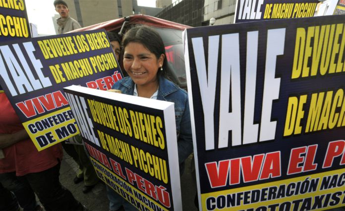 manifestación en Lima