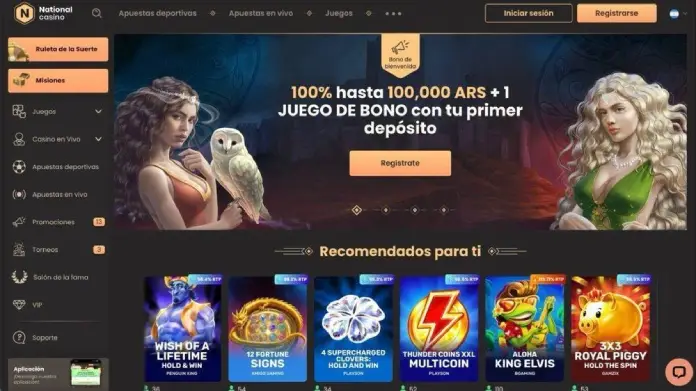 National Casino online Argentina Mercado Pago 2026